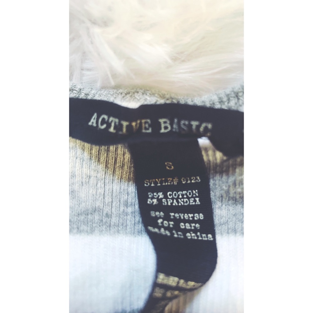 Active Basic striped muscle shirt - Picture 3 of 3